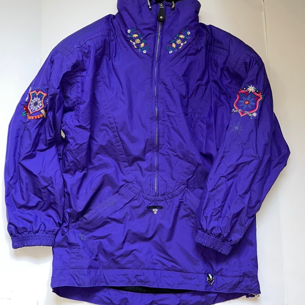Obermeyer jacket purple ski jacket vintage